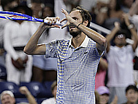 Даниила Медведева оштрафовали за скандал во время матча Открытого чемпионата США