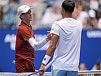 Янник Синнер вышел в третий круг Открытого чемпионата США