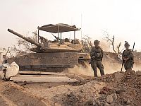 На окраине города Газа уничтожена группа боевиков ХАМАСа. Видео