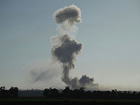 В секторе Газы самолет ВВС Израиля сбросил бомбу рядом с позицией ЦАХАЛа