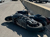 ДТП в Реховоте, мотоциклист в тяжелом состоянии