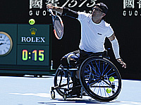 Теннис на колясках. Гай Сасон вышел в четвертьфинал Открытого чемпионата США