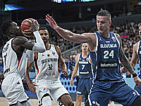 Евробаскет. Немцы победили словенцев и вышли в полуфинал. Дончич установил рекорд