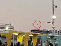 Ударный беспилотник упал в Эйлате, падению предшествовала тревога