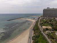 Минздрав предупреждает об опасности купания около отеля Hilton в Тель-Авиве