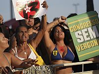 В Рио-де-Жанейро в акции протеста против амнистии мятежникам приняли участие более 40000 человек