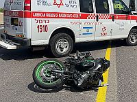 ДТП в Нешере, тяжело травмирован мотоциклист