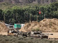 Израильские военные около границы с Газой