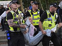 Демонстрация в поддержку Palestine Action в Лондоне. Фоторепортаж