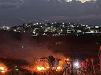 Около Иерусалима перевернулся и загорелся автомобиль, трое пострадавших