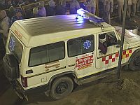 Давка на политическом митинге в Индии, десятки погибших