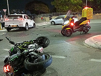 В ДТП в Ашкелоне пострадали три человека, состояние одного из них тяжелое