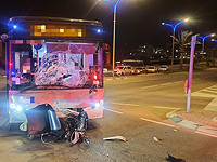 В Араде в результате столкновения с автобусом погиб мотоциклист