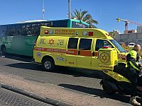 В Эйлате автобус насмерть сбил пожилую женщину