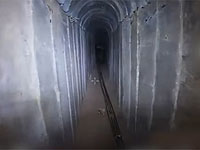 На юге города Газа уничтожен туннель, в котором располагался оперативный штаб боевиков