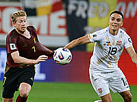 Победа сборной Казахстана. Бельгийцы не сумели победить македонцев