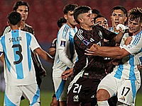 Юношеский чемпионат мира по футболу. Сборные Аргентины и Колумбии вышли в полуфинал