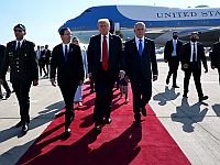 Президент США Дональд Трамп прибыл с визитом в Израиль