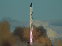 11-й испытательный полет космического корабля Starship прошел успешно