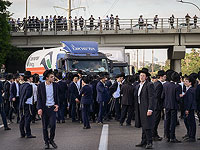 Протест против задержания религиозных уклонистов: перекрыто 4-е шоссе в районе Бней-Брака