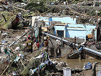 Жертвами тайфуна 