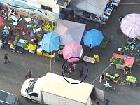 На рынке в Рамалле арестован разыскиваемый террорист. Видео