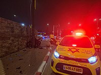 В Нес-Ционе мотоциклист врезался в стену, он в тяжелом состоянии