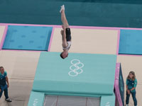 Чемпионат мира по прыжкам на батуте. Израильский дуэт занял 15-е место