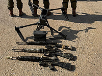 На границе с Египтом перехвачен БПЛА с тремя винтовками М-16