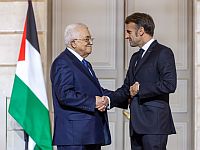 Переговоры Макрона и Аббаса в Париже: Франция и ПА совместно разработают палестинскую конституцию