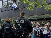 Группа еврейских студентов забаррикадировались в Берлинском техническом университете