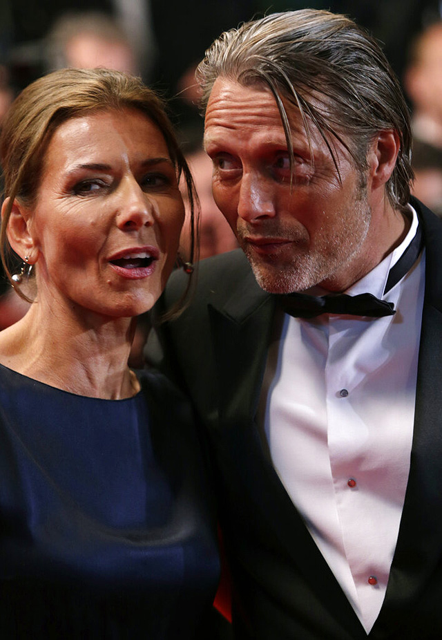 С женой Ханне Якобсен. 2013 год