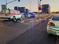 ДТП в Ор-Йегуде, тяжело травмирован мотоциклист
ДТП в Ор-Йегуде, тяжело травмирован мотоциклист