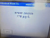 В 14 раз выше нормы: в Бат-Яме задержана пьяная начинающая водительница В 14 раз выше нормы: в Бат-Яме задержана пьяная начинающая водительница