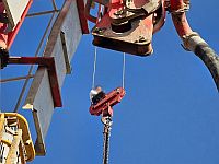 В Иерусалиме спасен подросток, забравшийся на стрелу крана