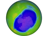 Ученые утверждают, что дыра в озоновом слое Антарктиды сократилась до минимума с 2019 года