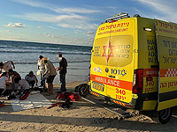 На пляже А-Шарон перевернулся каяк, медики борются за жизнь мужчины