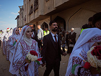 В Хан-Юнисе прошла массовая свадьба на деньги Объединенных Арабских Эмиратов
