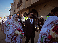 В Хан-Юнисе прошла массовая свадьба на деньги Объединенных Арабских Эмиратов