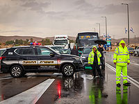 Из-за наводнений в разных районах Израиля перекрыты несколько трасс