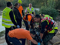 В реке Яркон обнаружено тело, предположительно, пропавшего без вести
