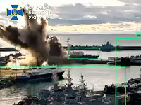 СБУ сообщила о поражении подводными дронами российской подолдки, МО РФ опровергает