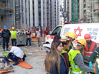 Два человека пострадали при несчастном случае на стройке в Кирьят-Оно
