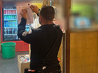 За несколько часов до Нового года полиция закрыла ресторан и торговую точку в центре Тель-Авива