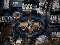 В Амстердаме в новогоднюю ночь сгорела церковь Вонделькерк