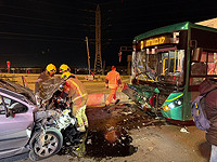 На 431-й трассе в результате столкновения с автобусом тяжело травмирован водитель легковушки