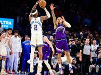 Достижение Гилджеса-Александера. Результаты матчей НБА