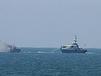 Египетский военный корабль вошел в морскую зону Израиля и был отогнан выстрелами