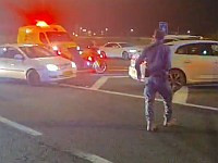 Сообщения об обстреле автобуса на шоссе №6 возле развязки Аин-Тут