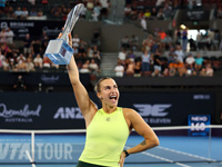 Теннис. Финал турнира в Брисбене. Арина Соболенко победила Марту Костюк